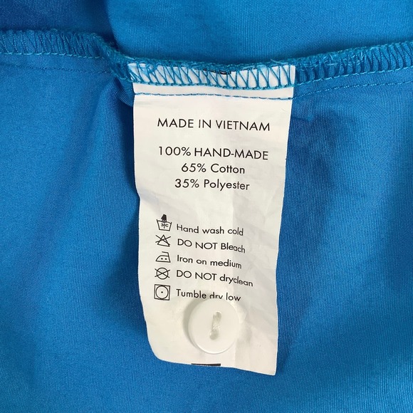 Ruah Shalom Designs Hand Smocked Peacock Dress girl SZ 2T EUC - Picture 6 of 12